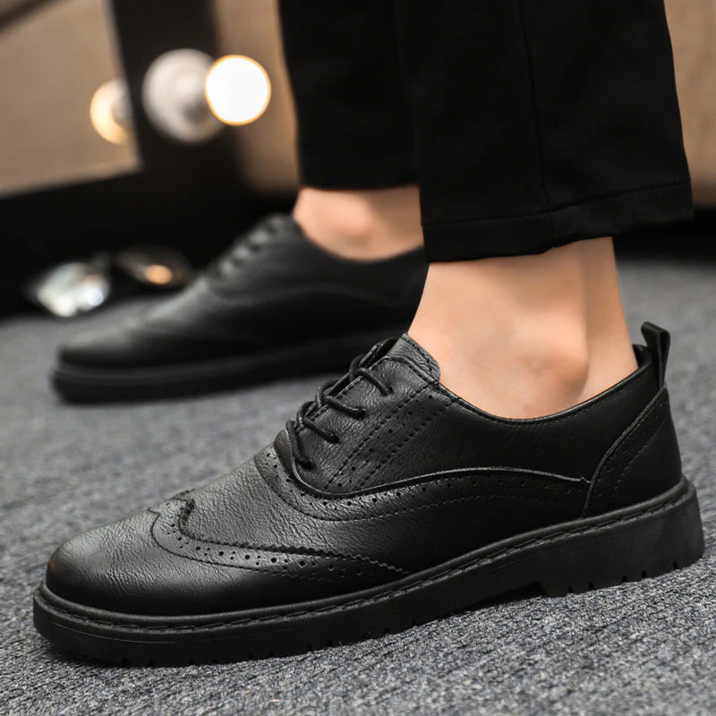 Herren Elegante Schnürschuhe Im Klassischen Design Heidi-Mode - Image 3