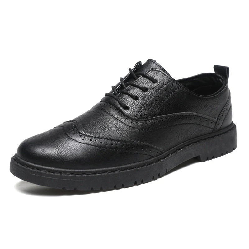 Herren Elegante Schnürschuhe Im Klassischen Design Heidi-Mode - Image 5