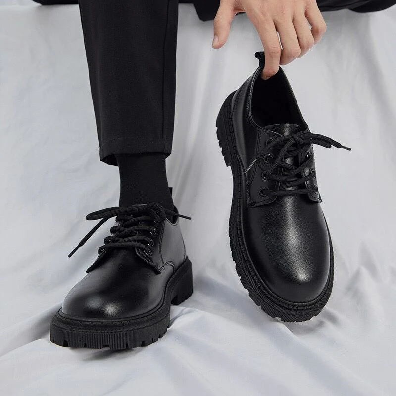 Herren Elegante Schnürschuhe mit rutschfester Sohle Heidi Mode - Image 4