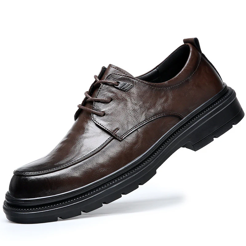 Herren Elegante Schnürschuhe mit rutschfester Sohle und atmungsaktivem Obermaterial Heidi Mode - Image 6