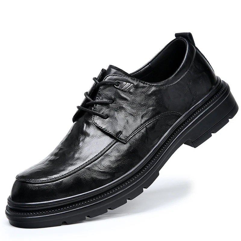 Herren Elegante Schnürschuhe mit rutschfester Sohle und atmungsaktivem Obermaterial Heidi Mode - Image 7