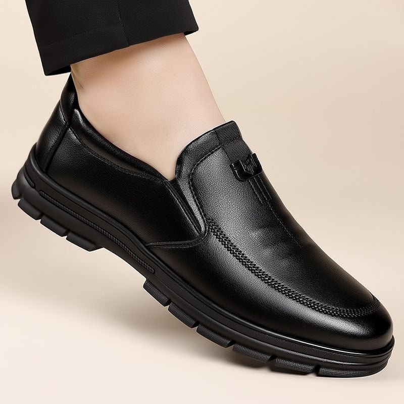 Herren Elegante Slip-On Lederschuhe mit ergonomischer Passform Heidi Mode - Image 2