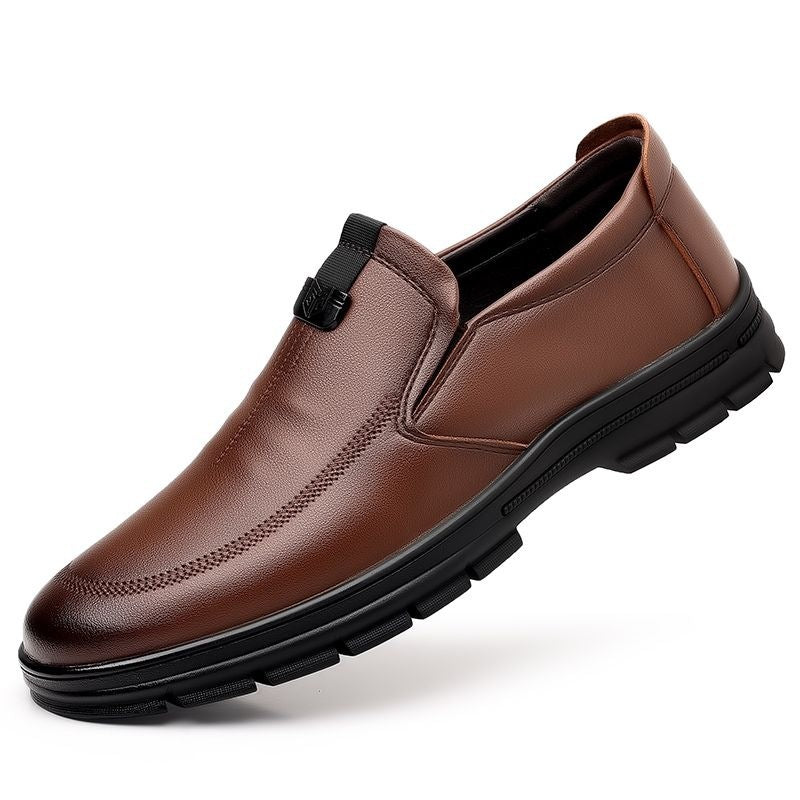 Herren Elegante Slip-On Lederschuhe mit ergonomischer Passform Heidi Mode - Image 4
