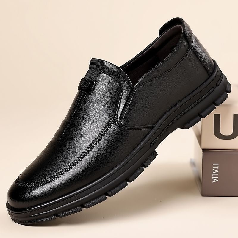 Herren Elegante Slip-On Lederschuhe mit ergonomischer Passform Heidi Mode - Image 6