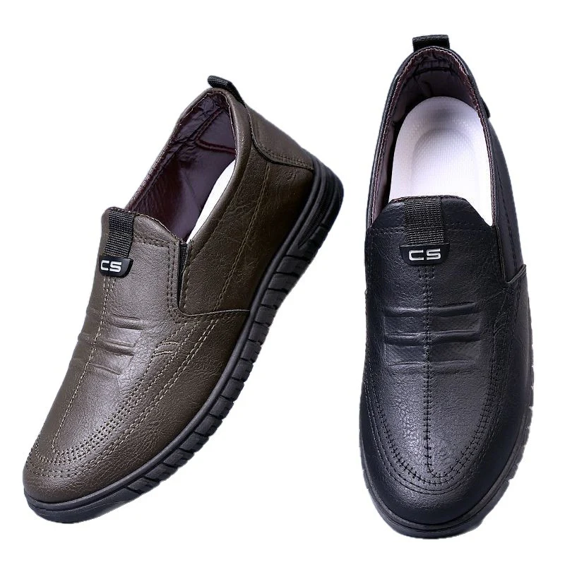 Herren Elegante Slip-On Mokassins mit rutschfester Sohle und hochwertigem Leder Heidi Mode - Image 5
