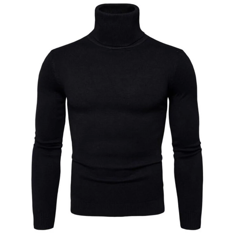 Herren eleganter Rollkragenpullover aus feiner Merinowolle Heidi-Mode - Image 12