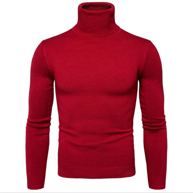 Herren eleganter Rollkragenpullover aus feiner Merinowolle Heidi-Mode - Image 13