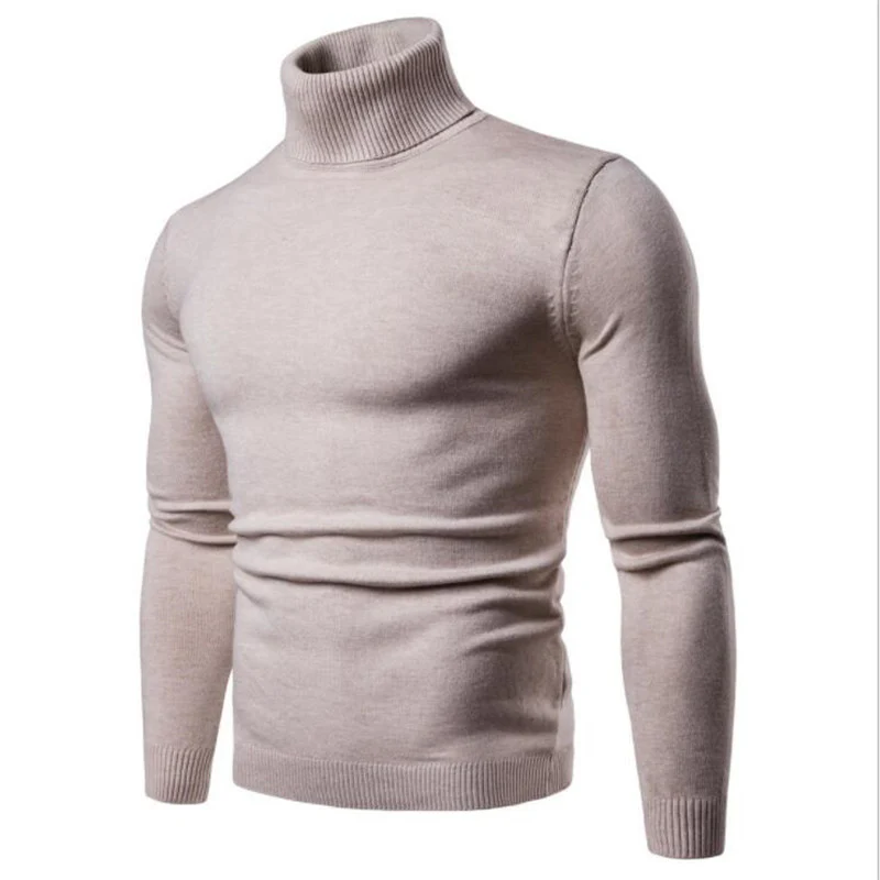 Herren eleganter Rollkragenpullover aus feiner Merinowolle Heidi-Mode - Image 15