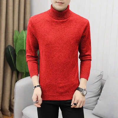 Herren eleganter Rollkragenpullover aus feiner Merinowolle Heidi-Mode - Image 16