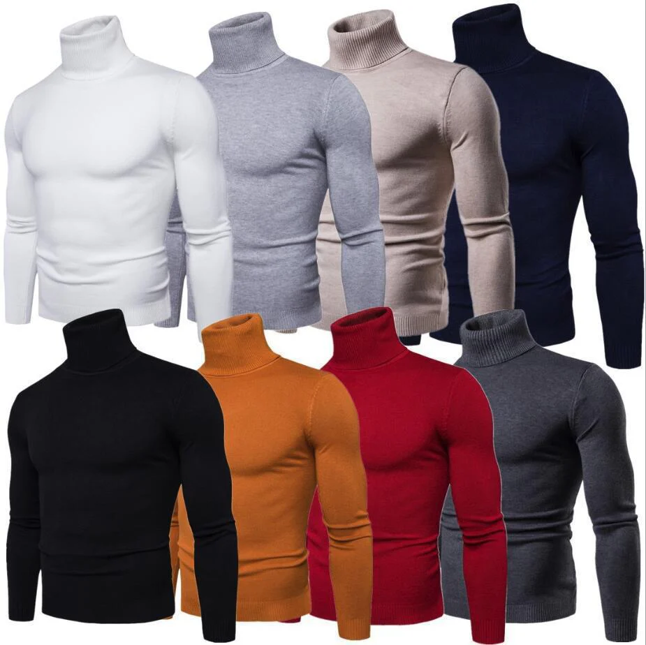 Herren eleganter Rollkragenpullover aus feiner Merinowolle Heidi-Mode - Image 2