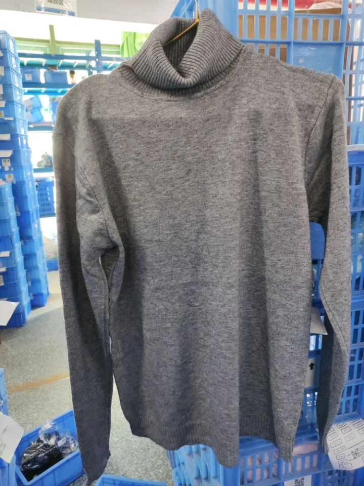 Herren eleganter Rollkragenpullover aus feiner Merinowolle Heidi-Mode - Image 8