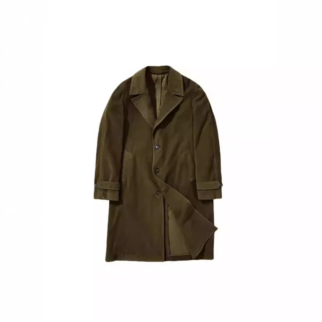 Herren eleganter und stilvoller Wollmantel Heidi-Mode - Image 5