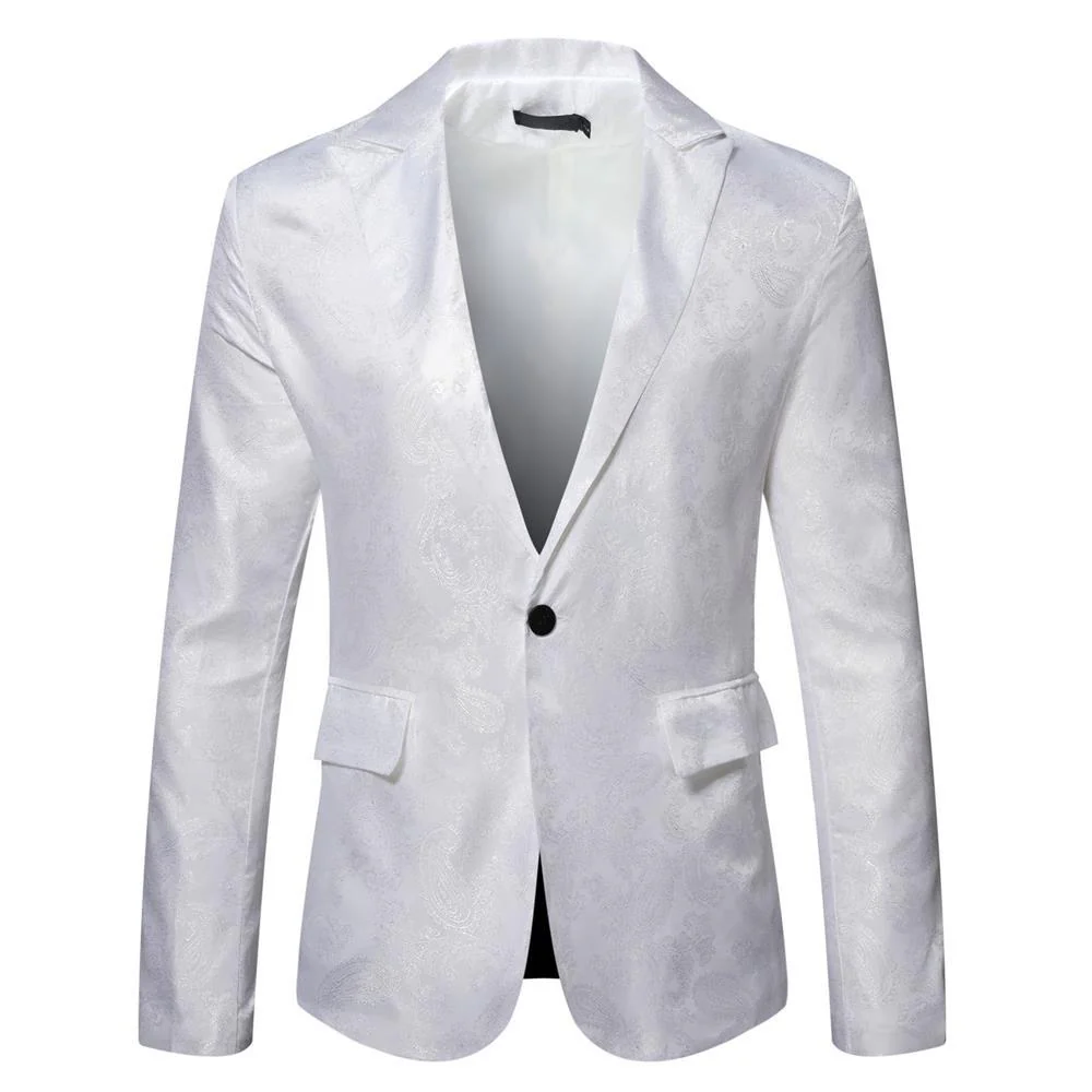 Herren festlicher Blazer mit kunstvollem Muster Heidi-Mode - Image 2