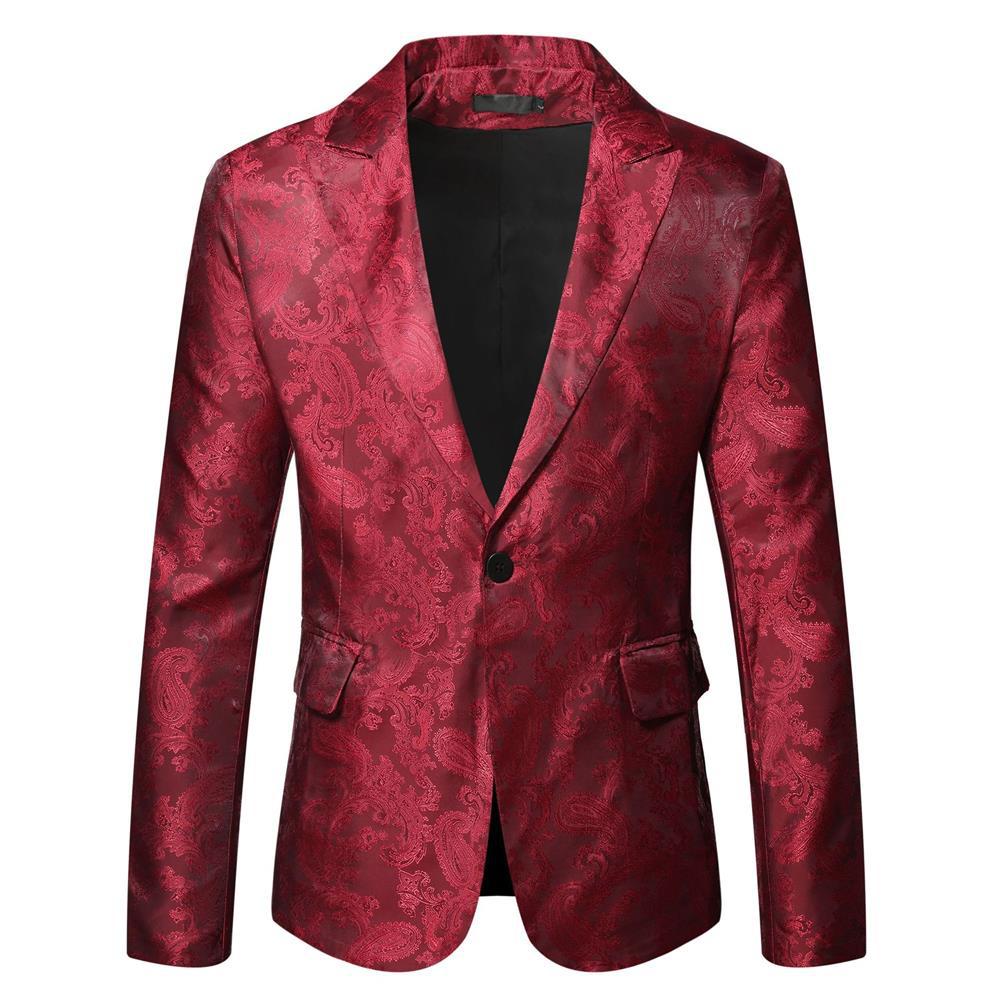 Herren festlicher Blazer mit kunstvollem Muster Heidi-Mode - Image 5