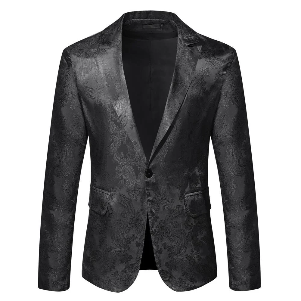 Herren festlicher Blazer mit kunstvollem Muster Heidi-Mode - Image 6