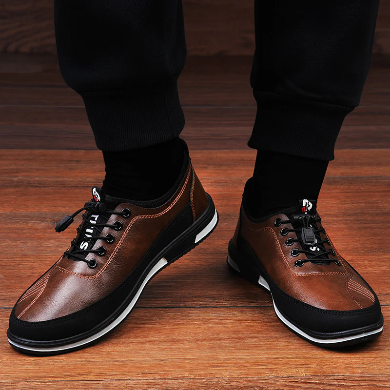 Herren Freizeit-Schnürschuhe mit innovativer Schnellschnürtechnologie und rutschfester Sohle Heidi Mode - Image 3