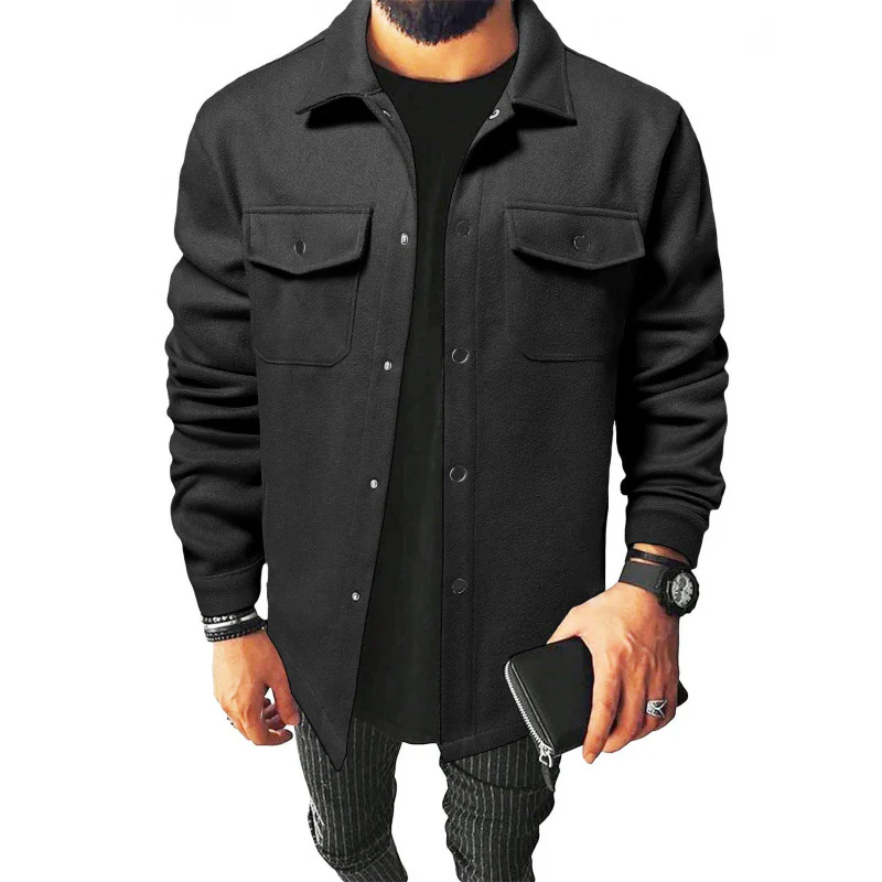 Herren Jackenhemd aus robustem Material mit praktischen Taschen Heidi-Mode - Image 10