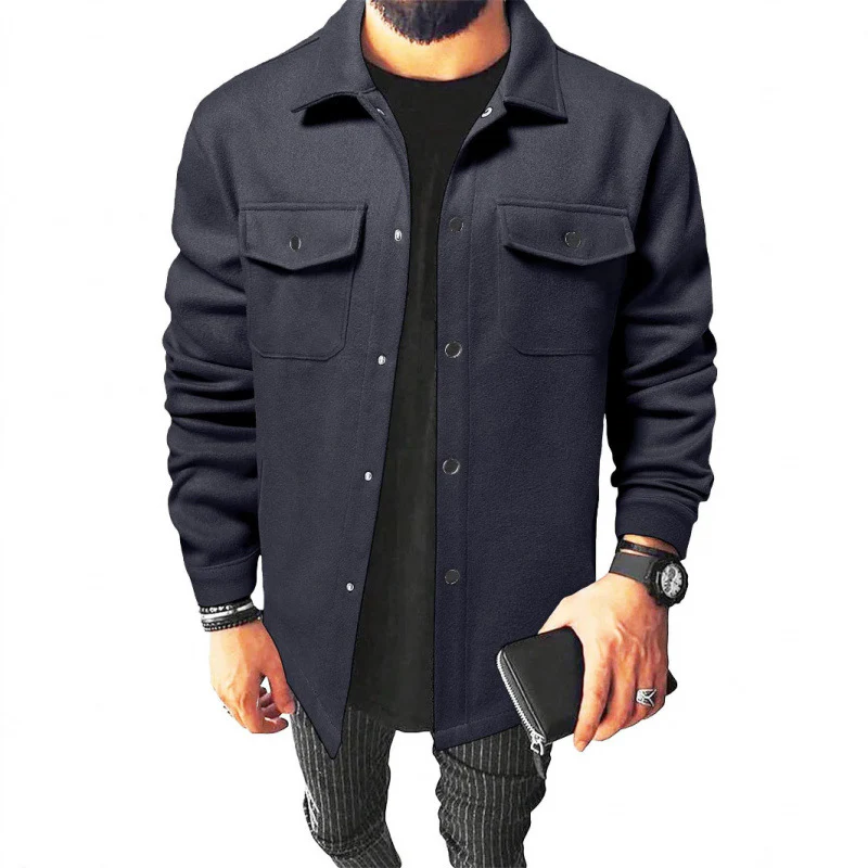 Herren Jackenhemd aus robustem Material mit praktischen Taschen Heidi-Mode - Image 7