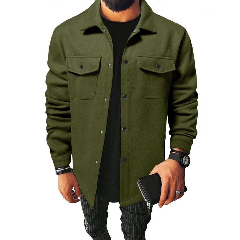 Herren Jackenhemd aus robustem Material mit praktischen Taschen Heidi-Mode - Image 9