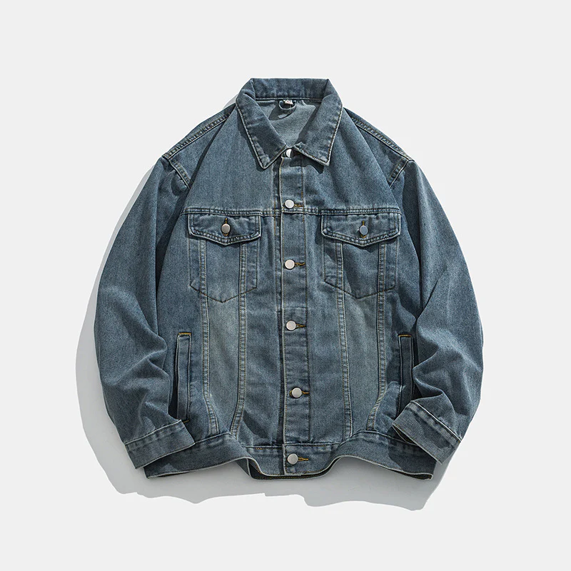 Herren klassische Denim Jacke mit schmalem Schnitt Heidi-Mode - Image 7