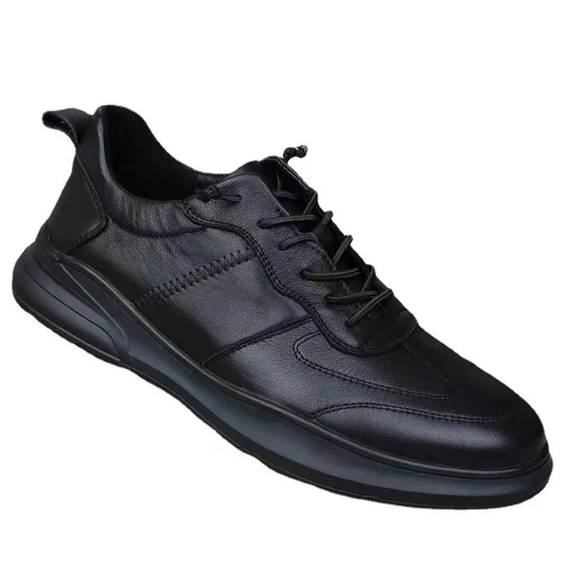 Herren Komfortable Leder Sneakers Heidi Mode - Image 5