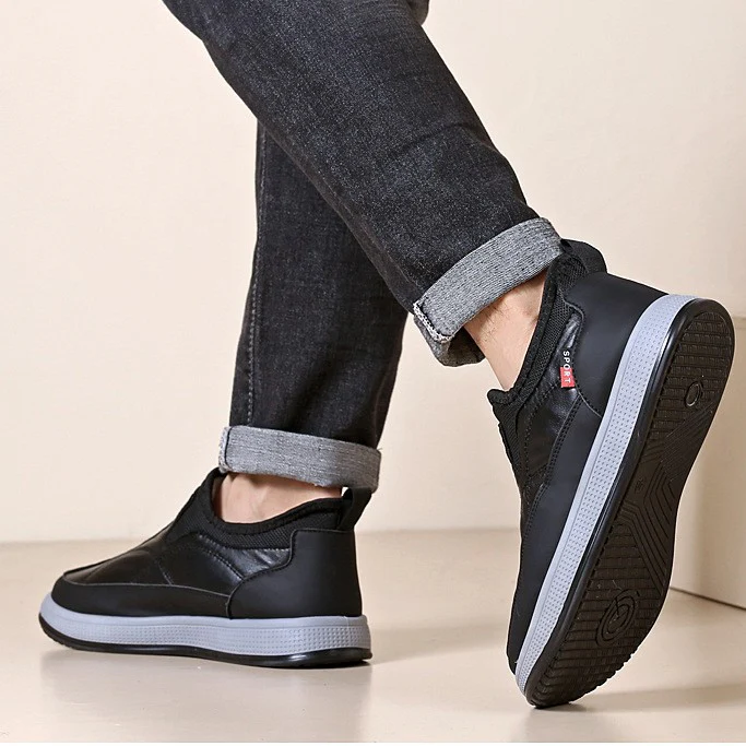 Herren Komfortable Slip-On Freizeitschuhe Heidi Mode - Image 4