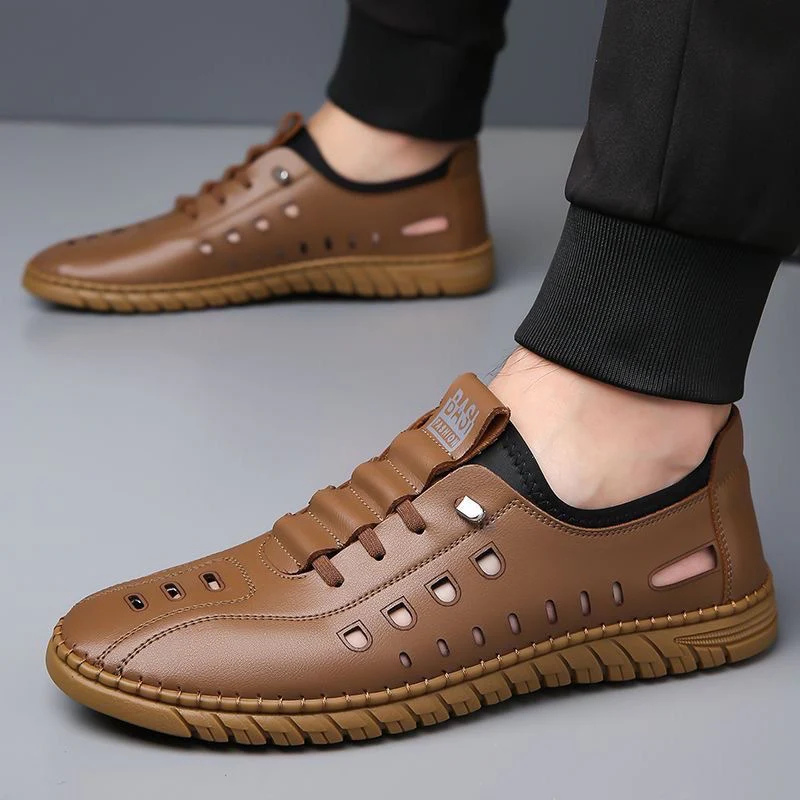 Herren Komfortable Slip-On Freizeitschuhe mit atmungsaktiver Oberseite Heidi Mode - Image 2