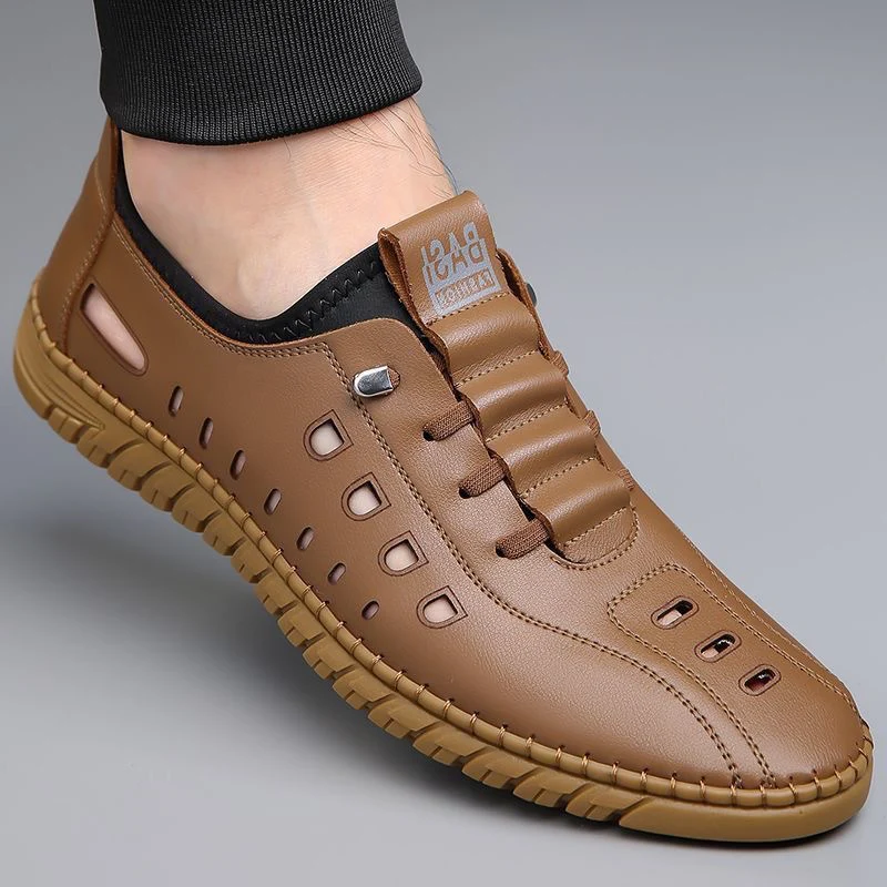 Herren Komfortable Slip-On Freizeitschuhe mit atmungsaktiver Oberseite Heidi Mode - Image 3