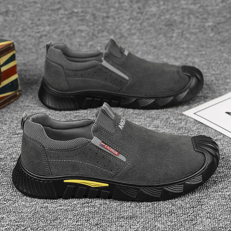 Herren Komfortable Slip-On Sneakers mit robustem Obermaterial und rutschfester Sohle Heidi Mode - Image 2
