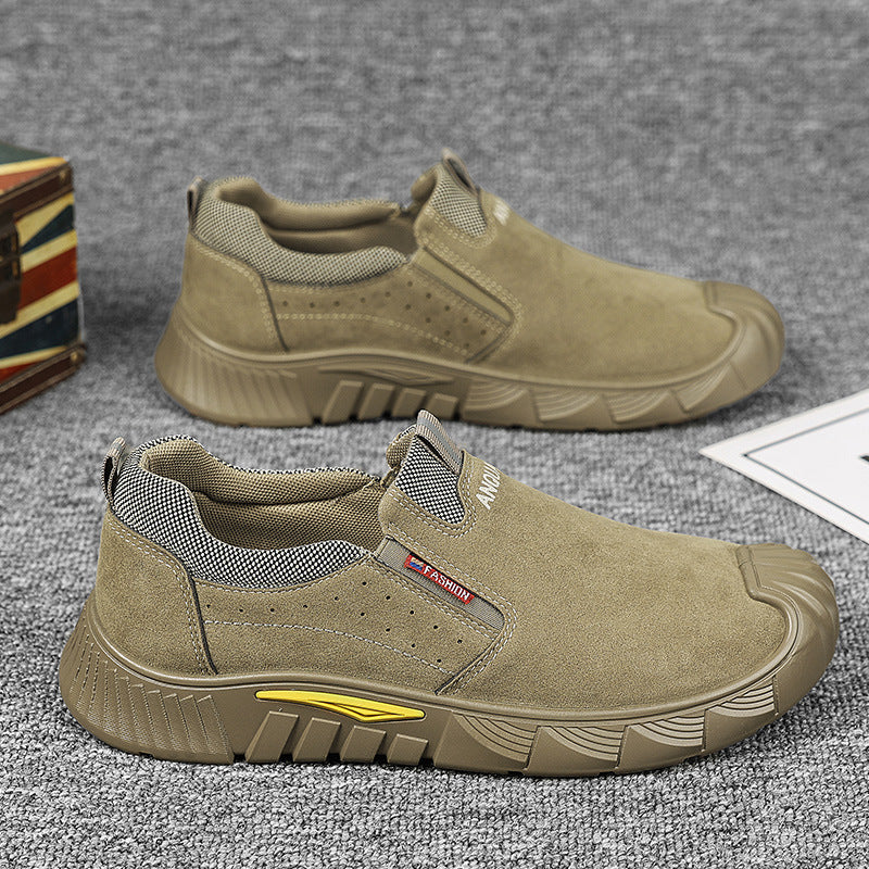 Herren Komfortable Slip-On Sneakers mit robustem Obermaterial und rutschfester Sohle Heidi Mode - Image 3