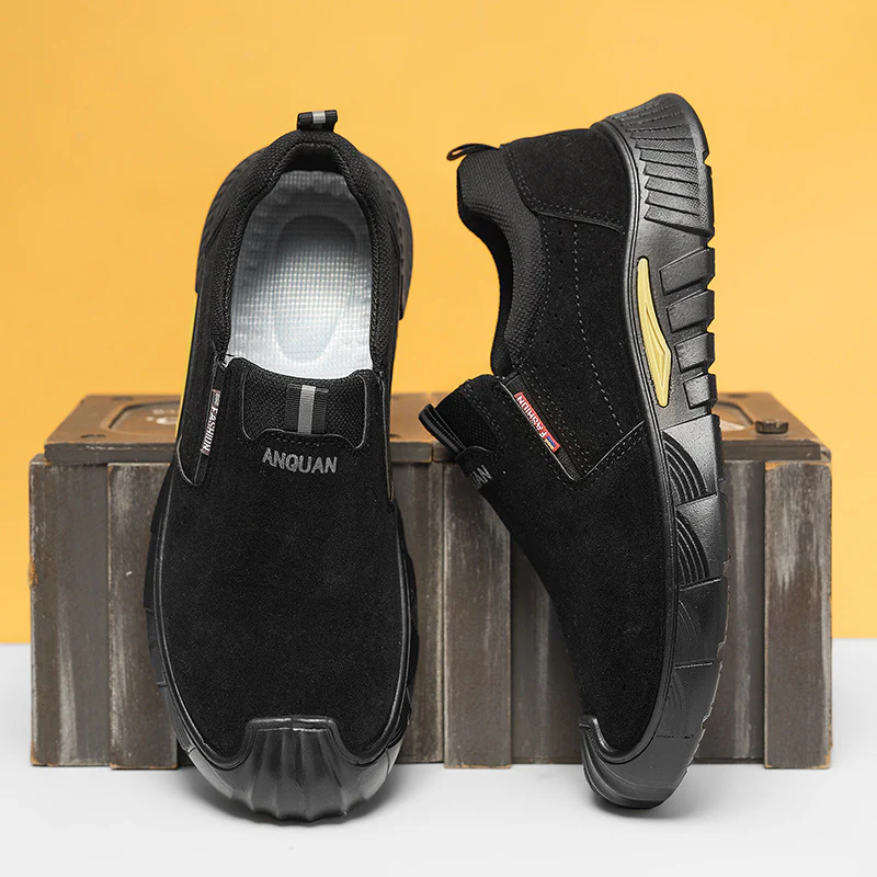 Herren Komfortable Slip-On Sneakers mit robustem Obermaterial und rutschfester Sohle Heidi Mode - Image 4
