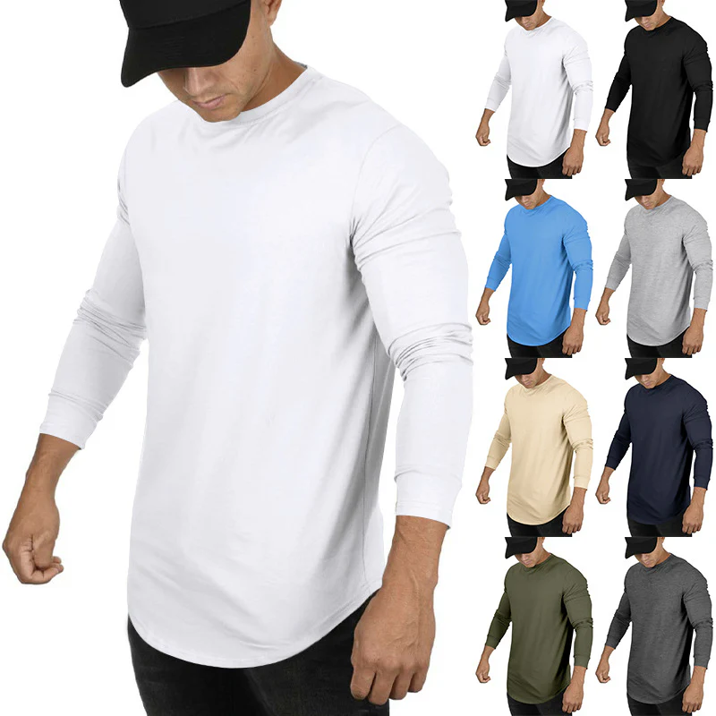Herren Langarmshirt mit innovativem Schnitt und atmungsaktiver Struktur Heidi-Mode - Image 6