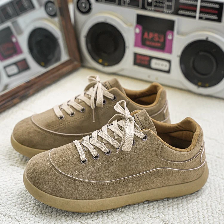 Herren Lässige Sneakers aus hochwertigem Wildleder mit rutschfester Sohle Heidi Mode - Image 4