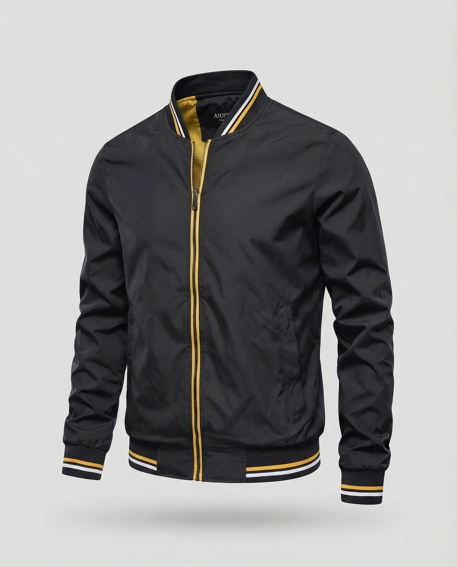 Herren Übergangsjacke mit Stehkragen & Wasserabweisendem Material | Heidi-Mode - Image 8
