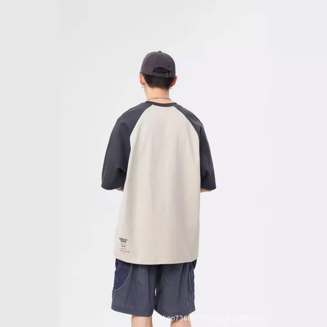 Herren Lässiges Raglan-T-Shirt mit Urbanem Design und Komfortablem Schnitt Heidi-Mode - Image 4
