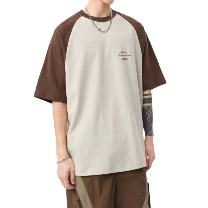 Herren Lässiges Raglan-T-Shirt mit Urbanem Design und Komfortablem Schnitt Heidi-Mode - Image 5