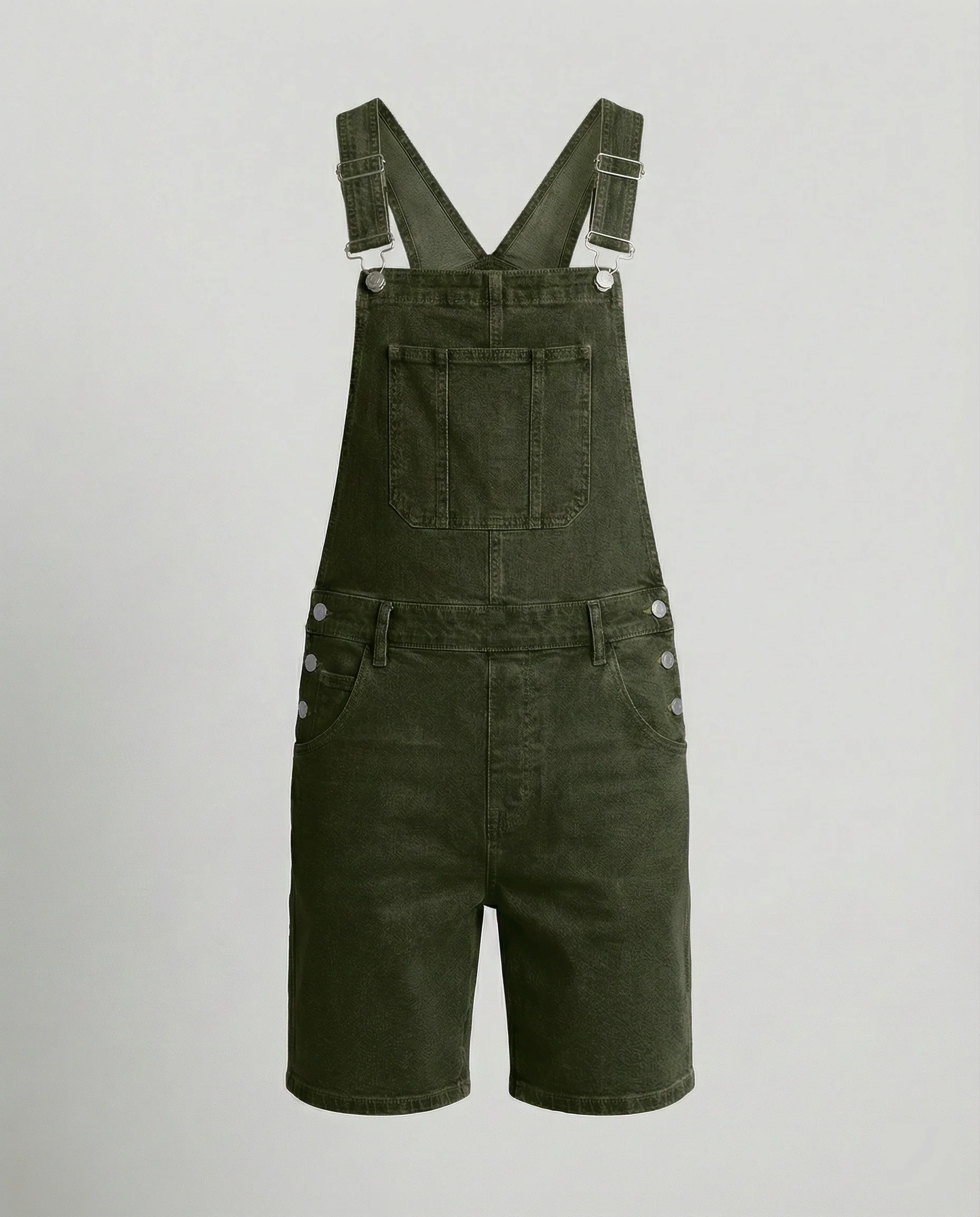 Herren Denim Latzshorts mit Taschen - Image 5