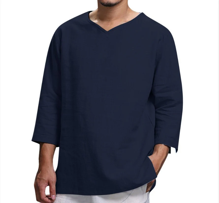 Herren Leichte Leinenbluse Heidi-Mode - Image 10