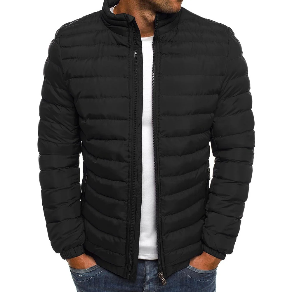 Herren leichte Steppjacke mit hohem Kragen und optimaler Isolierung Heidi-Mode - Image 10
