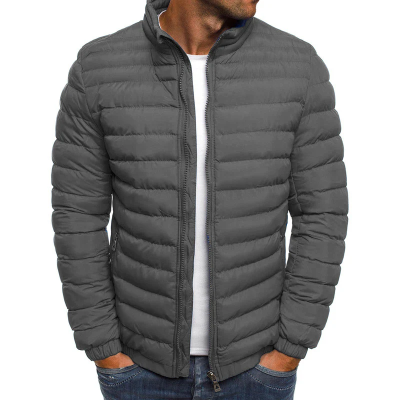 Herren leichte Steppjacke mit hohem Kragen und optimaler Isolierung Heidi-Mode - Image 6