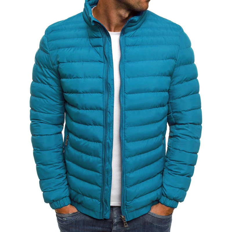 Herren leichte Steppjacke mit hohem Kragen und optimaler Isolierung Heidi-Mode - Image 7