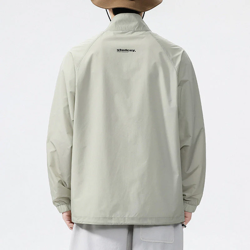 Herren Leichte Windjacke mit Umweltfreundlichem Funktionsmaterial Heidi-Mode - Image 3