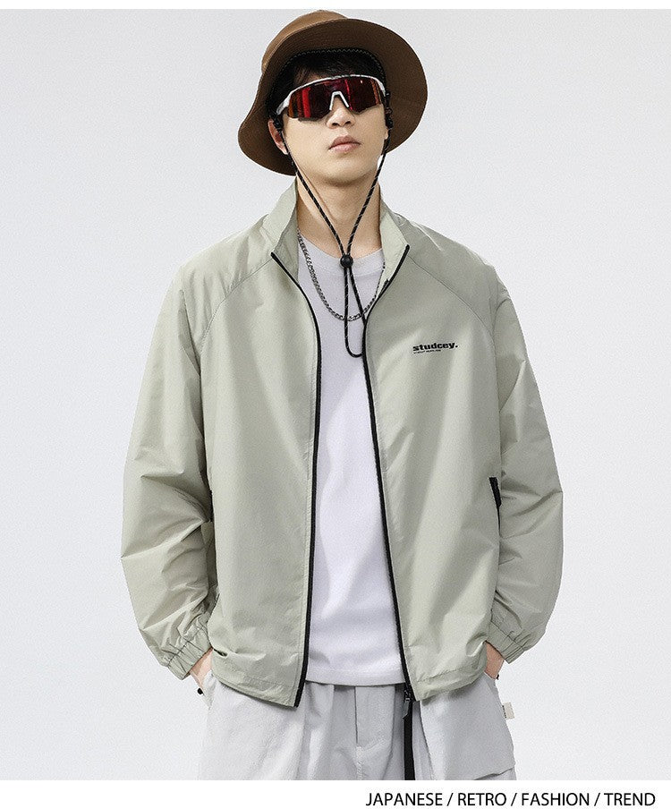 Herren Leichte Windjacke mit Umweltfreundlichem Funktionsmaterial Heidi-Mode - Image 8