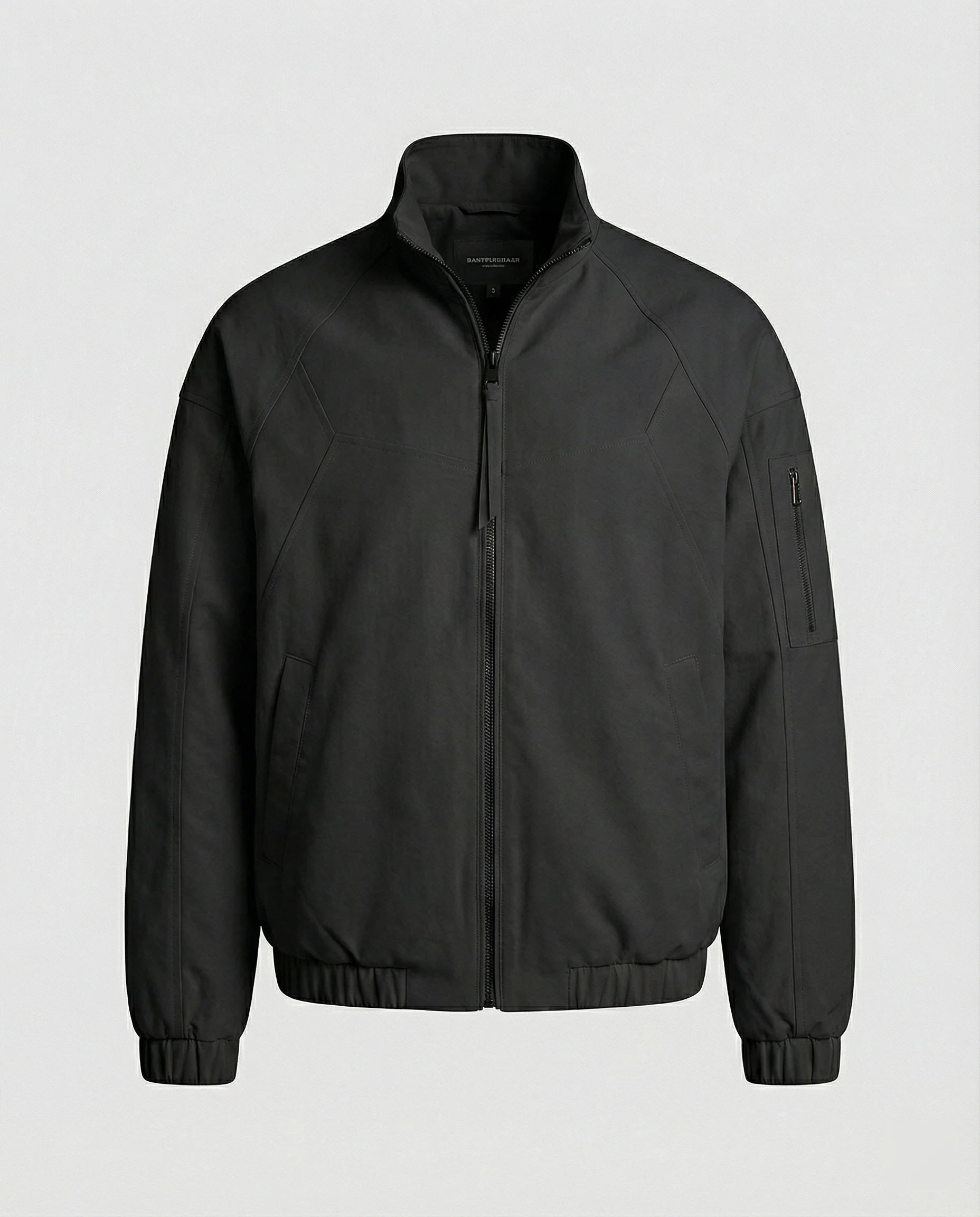 Herren leichter funktionaler Blouson mit Raglanärmeln, Zweiwege-Reißverschluss und Kordelzugsaum Heidi-Mode - Image 6