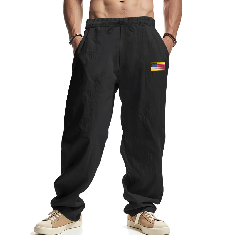 Herren lockere Freizeit-Hose mit elastischem Bund und seitlichen Taschen Heidi-Mode - Image 7