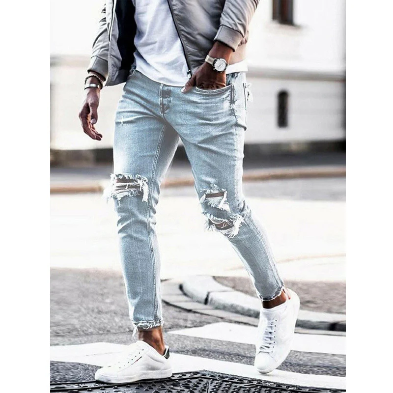 Herren Ripped Jeans mit lässigem Schnitt - Image 4