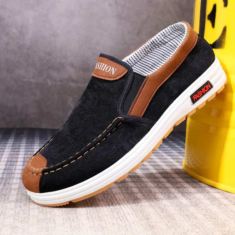 Herren Modische Slipper aus Kunstleder Heidi Mode - Image 2