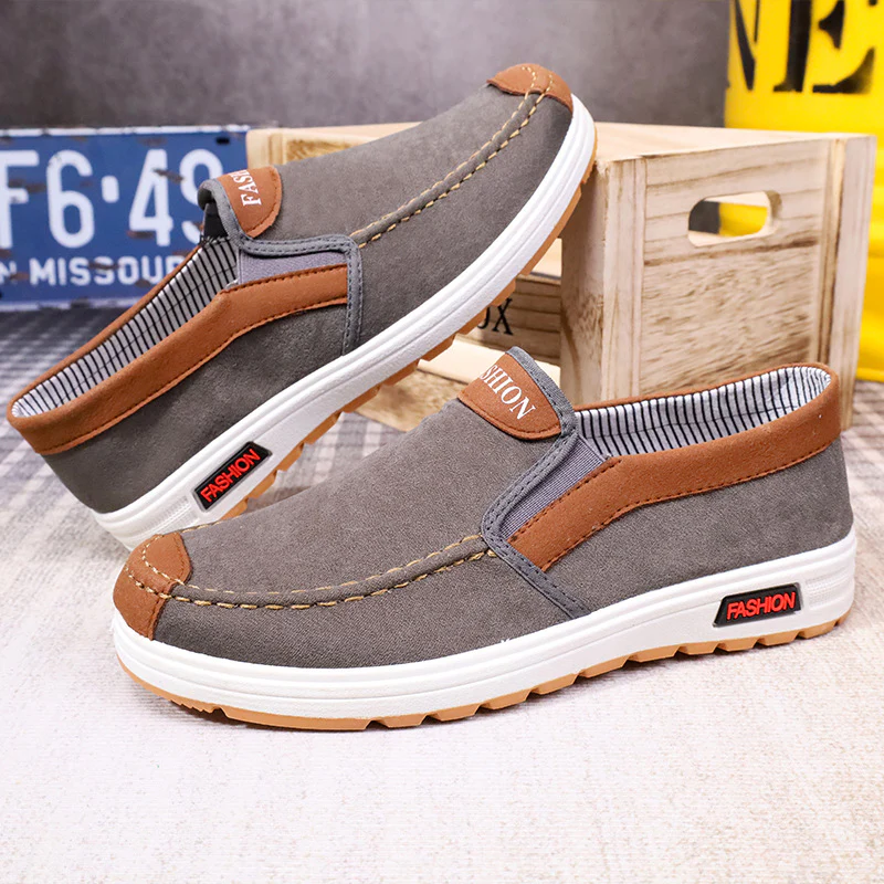 Herren Modische Slipper aus Kunstleder Heidi Mode - Image 3