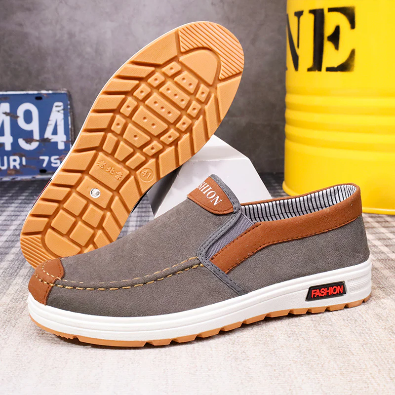 Herren Modische Slipper aus Kunstleder Heidi Mode - Image 7