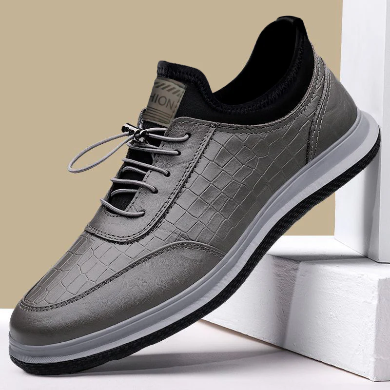 Herren modische Sneaker mit edlem Schlangenmuster Heidi Mode - Image 6